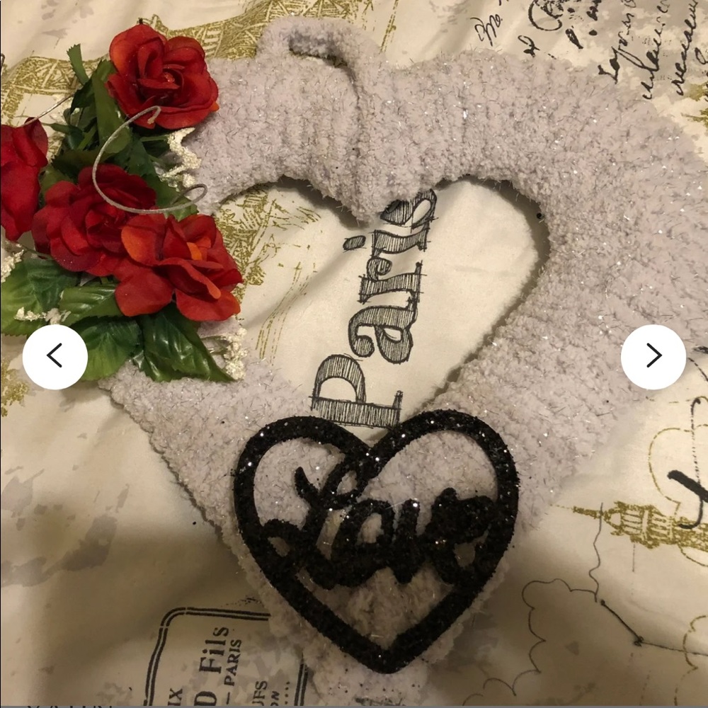Handmade Wreath for Valentines Day